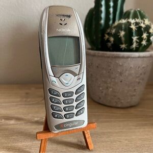 Vintage Nokia 6340i Cingular Cell Phone • Non-Working Prop Display • 2000s Retro